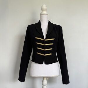 Vintage forever 21 black military style jacket.